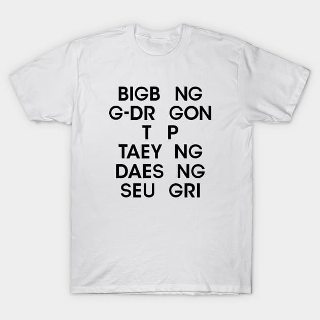 BIGBANG PEACEMINUSONE Poster T-Shirt by TDD